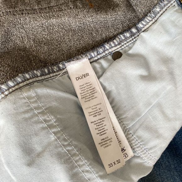 DU/ER Fireside Denim Girlfriend Jean - Lakeshore Flannel Lined - Picture 11 of 12